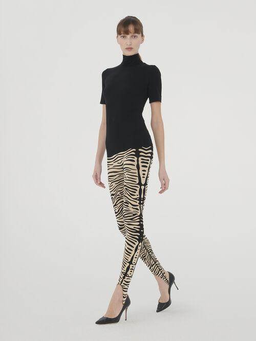 Aurora zebra leggings Zema Lingerie