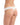 Commando original white raw-cut thong in seamless Italian microfiber with no VPL, elastic, or trim for invisible everyday wear.