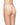 Beige Butter Thong in ultra-soft Austrian modal fabric with raw-cut edges for a smooth, line-free look.