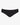Black Butter Thong in ultra-soft Austrian modal fabric with raw-cut edges for a smooth, line-free look.