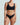 Black Butter Thong in ultra-soft Austrian modal fabric with raw-cut edges for a smooth, line-free look.