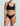 Black Butter Thong in ultra-soft Austrian modal fabric with raw-cut edges for a smooth, line-free look.