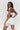 Andres Sarda Payne white padded bralette with mesh detail and monogram elastic band