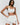 Andres Sarda Payne white padded bralette with mesh detail and monogram elastic band