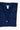 Aspen Dream Jolene Cropped Pajama Set in Navy flat lay showing button-front top