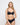 Avero charcoal balcony bra with padded cups, daisy straps, and seamless finish for a smooth, feminine, and supportive fit.