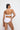 Avero white balcony bra with padded cups, daisy straps, and seamless finish for a smooth, feminine, and supportive fit.