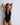 Aubade Black Python Bodysuit with snakeskin tulle and strappy open back