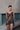 Model wearing Brooke Nightie, sheer lace front with floral detailing