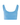 Classic seamless blue sports bra in soft ribbed fabric with light support and smooth fit, perfect for everyday comfort.