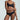 Commando black raw-cut bikini in seamless Italian microfiber with no elastic, no VPL, and breathable, second-skin comfort.
