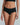 Black Butter bikini in ultra-soft Austrian modal with raw-cut edges for seamless comfort, stretch, and a line-free look under clothing.