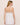 Eberjey Beatrix short white slip in TENCEL Modal with lace trim and plunge neckline.