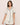 Model wearing Frida PJ set  in ivory/navy with chest pocket and relaxed fit
