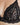 Aubade Ensemble Perle Set with black lace and pearl embellishments on triangle bra and open brief