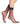 FALKE sheer summer ankle socks in black and powder, 12 denier with soft cuffs and natural makeup-like finish.