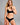 Commando original black raw-cut thong in seamless Italian microfiber with no VPL, elastic, or trim for invisible everyday wear.