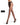 Black 20 denier tights with flat seams and decorative waistband, featuring 3D knit for a smooth, elegant, and comfortable finish.