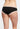 Fleur’t black and pink boyshort panty in soft Tencel™ Modal with lace trim, cheeky coverage, and smooth fit in seasonal fashion colors.