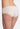 Fleur’t white boyshort panty in soft Tencel™ Modal with lace trim, cheeky coverage, and smooth fit in seasonal fashion colors.