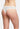 Chatilly/Grey Fleur’t mid-rise thong in soft TENCEL™ Modal with flat lace trim, seamless fit, and cotton gusset for breathable comfort.