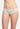 Chatilly/Grey Fleur’t mid-rise thong in soft TENCEL™ Modal with flat lace trim, seamless fit, and cotton gusset for breathable comfort.