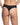 Black Hanky Panky rolled Original Rise thong in stretch lace with V-front, V-back waistband and no VPL. Gift-wrapped for easy gifting.