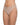 Nude Hanky Panky rolled Original Rise thong in stretch lace with V-front, V-back waistband and no VPL. Gift-wrapped for easy gifting.