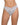 White Hanky Panky rolled Original Rise thong in stretch lace with V-front, V-back waistband and no VPL. Gift-wrapped for easy gifting.