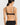 HANRO Satin Deluxe black soft cup T-shirt bra in silky viscose with plunge neckline, padding, and matte gold hardware.