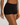 HANRO Touch Feeling black boyleg panty with high rise, full coverage, seamless sides, and soft microfiber for everyday comfort.