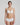 White Heart-shaped padded foam bra in soft white with seamless finish, underwire support, and multi-way straps.
