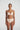 Cafe Heart-shaped foam cup bra with daisy straps and silicone-backed support, convertible to halter or shoulder style.