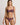I.D. Sarrieri Royal Jewel Thong in dark violet with lace and silk strap detail