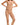 Invisible cotton beige hi-cut brief with seamless fit, ultra-flat edges, and breathable cotton-elastane blend for everyday comfort.