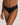 Invisible cotton black hi-cut brief with seamless fit, ultra-flat edges, and breathable cotton-elastane blend for everyday comfort.