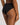 Invisible cotton black hi-cut brief with seamless fit, ultra-flat edges, and breathable cotton-elastane blend for everyday comfort.