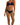 Invisible black cotton thong with ultra-flat edges and seamless fit, made from soft cotton-elastane blend for a second-skin feel.