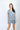 Jolene Night Owl short pajama set with ruffled piping, short-sleeve top, and longer shorts in breathable bamboo fabric.