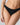 Marie Jo Avero Rio Briefs in Black with floral embroidery and seamless finish for invisible comfort.