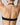 Marie Jo Avero seamless non-padded bra in black with underwire, check fabric, and daisy straps.