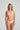 Marie Jo Avero seamless non-padded bra in nude with underwire, check fabric, and daisy straps.