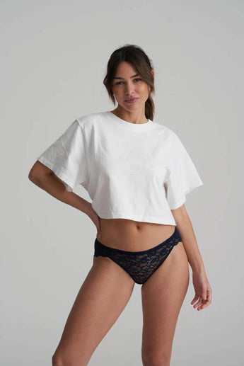 Marie Jo Color Studio Rio lace briefs with seamless edges and flattering cut for invisible comfort under any outfit.