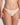 Marie Jo thong in cafe with feather-light tulle and seamless finish for an invisible, soft, and elegant everyday fit.