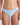 Marie Jo thong in cloud with feather-light tulle and seamless finish for an invisible, soft, and elegant everyday fit.