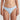 Marie Jo thong in cloud with feather-light tulle and seamless finish for an invisible, soft, and elegant everyday fit.