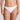 Marie Jo thong in white with feather-light tulle and seamless finish for an invisible, soft, and elegant everyday fit.