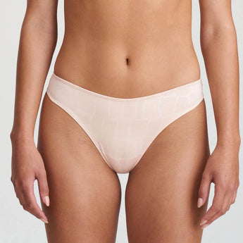 Marie Jo Yoshua Thong with soft stretch fabric and minimal coverage for a seamless, flattering fit under clothing.