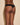 Black Cosabella Never Say Never Cutie thong in soft Italian lace, low-rise with scalloped edges, one size, gift-wrapped with bow.