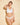 White Cosabella Never Say Never Cutie thong in soft Italian lace, low-rise with scalloped edges, one size, gift-wrapped with bow.